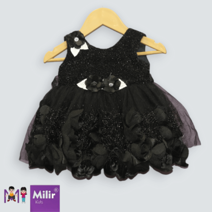 Baby girl party wear - Black