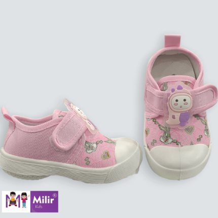 Baby casual cute dino shoes - Pink