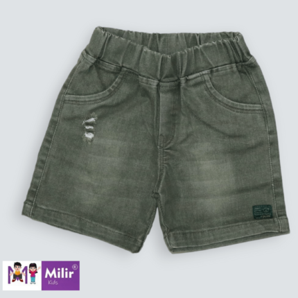 Boys Denim shorts - Olive