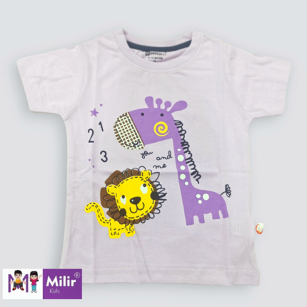 Boys T shirt-Lilac