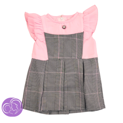 Girls casual frock - Pink