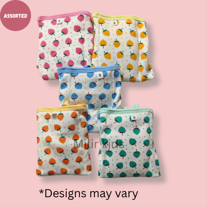 Padded nappies - Pack of 5 - NB , S (1-3 months)