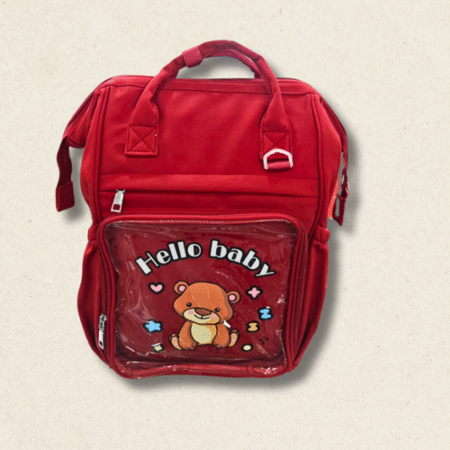 Mother bag -Hello Baby Red