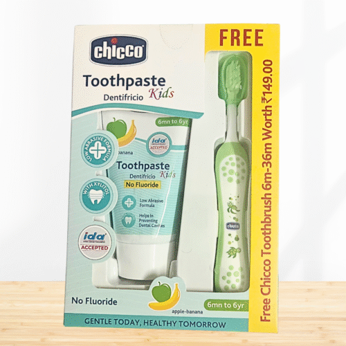 Chicco Apple banana flavored toothpaste