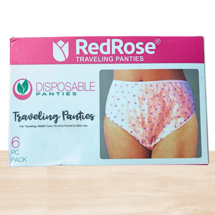 Red Rose Disposable panties - Pack of 6
