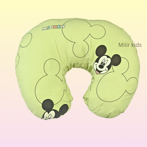 Feeding pillow-Green, Mickey