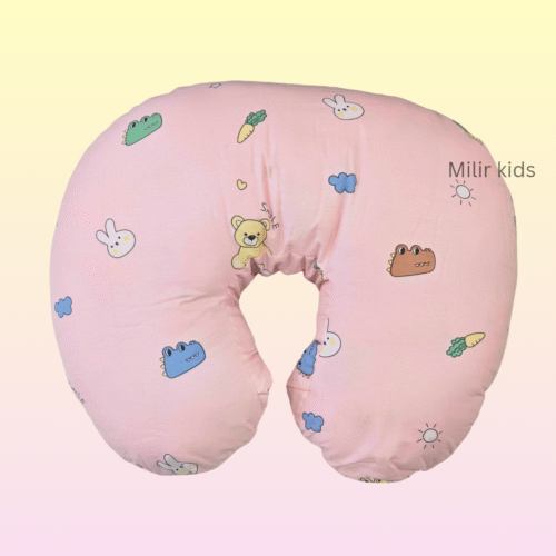 Feeding pillow- Pink, Rabbits
