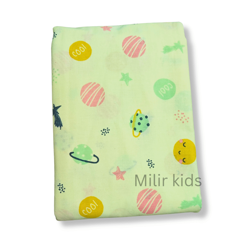 Cradle cloth cotton -3.5m - Yellow